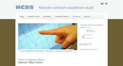 Desktop Screenshot of ncss.cz